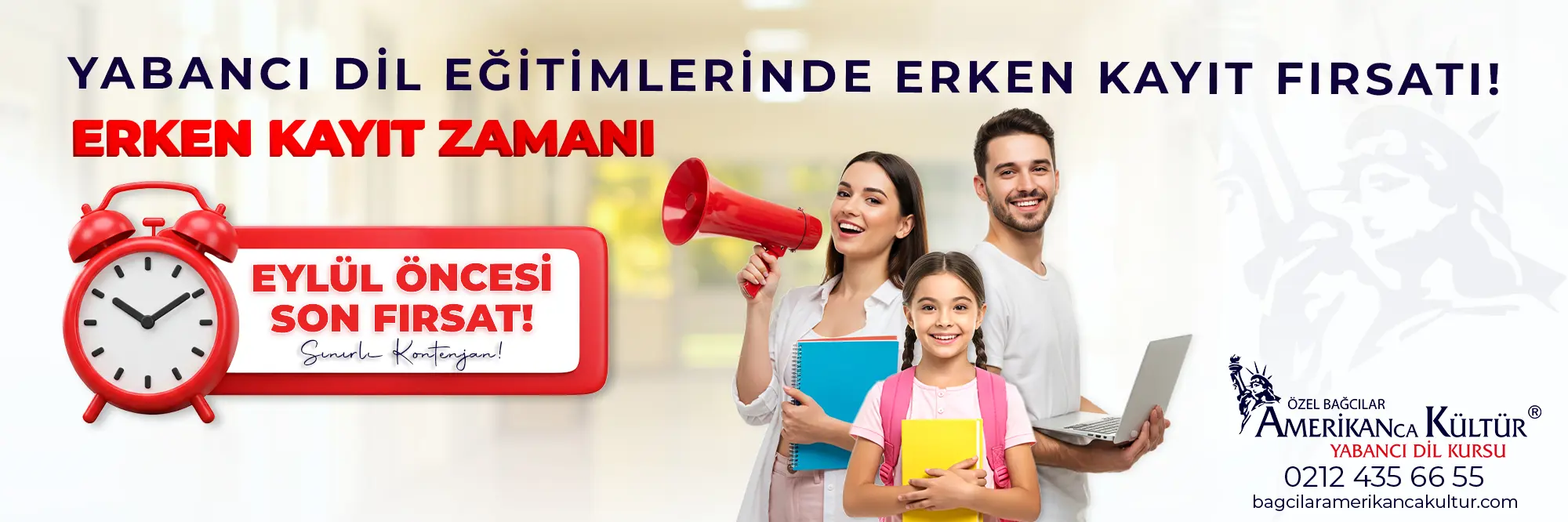 Yabancı Dil Eğitimlerinde Erken Kayıt Fırsatı
