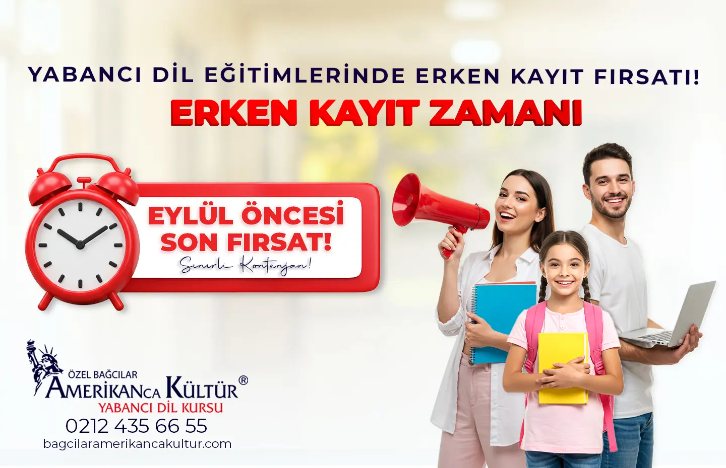 Yabancı Dil Eğitimlerinde Erken Kayıt Fırsatı